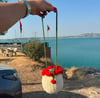 Birleşince bukete dönüşen örgü çanta (mini boy)