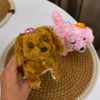 Işıklı hareket eden ve havlayan köpek