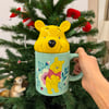 Kapaklı pooh kupa