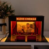 Kişiye özel resimli ve ışıklı sinema (açıklamayı okuyunuz)