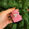 Özel kutusunda hello kitty kolye