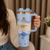 Stanley çiçekli termos