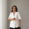 Yarım kollu blazer ceket
