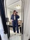 Havuç kesim gömlek takım