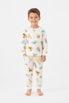 Hayvan Figürlü İkili Erkek Çocuk Pijama Takım