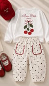 Kiraz Desenli Pinterest Takım