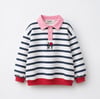 Polo Yaka Nakışlı Sweat 