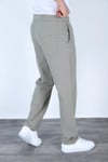 Baggy Keten Pantolon Jogger Çağla Yeşili
