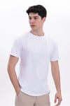 Erkek 5'li Tişört Seti %100 Pamuk Basic Regular Fit Bisiklet Yaka Düz Renk Günlük T-Shirt
