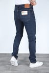 Erkek Açık Mavi Regular Fit Rahat Kesim Denim Mavi Jeans