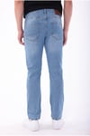 Erkek buz Diz İzi Yapmayan Pamuklu Esnek Denim Jean Kot Pantolon Regular Kalıp