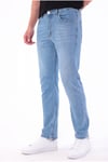 Erkek buz Diz İzi Yapmayan Pamuklu Esnek Denim Jean Kot Pantolon Regular Kalıp