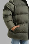 Erkek Çocuk Kapşonlu Montİçi Polarlı Su Ve Rüzgara Dayanıklı
