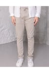 Erkek Krem Jogger Pantolon – Rahat Kesim, Bağcıklı, Mevsimlik Günlük Kullanım