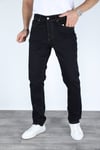 Erkek Regular Fit Yıkamasız Görünümlü Kot Pantolon