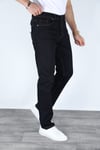 Erkek Regular Fit Yıkamasız Görünümlü Kot Pantolon