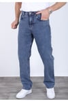 Erkek Taş Baggy Kot Pantolon - Geniş Kalıp Günlük Rahat Denim Jean