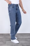 Erkek Taş Baggy Kot Pantolon - Geniş Kalıp Günlük Rahat Denim Jean