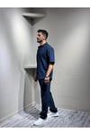 Gömlek pantolon Erkek Keten Takım Oversize Kalıp