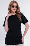 Kadın 10'lu Tişört Seti %100 Pamuk Basic Regular Fit Bisiklet Yaka Düz Renk Günlük T-Shirt