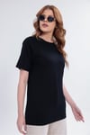 Kadın 5'li Tişört Seti %100 Pamuk Basic Regular Fit Bisiklet Yaka Düz Renk Günlük T-Shirt