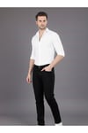 Siyah Regular Fit Erkek Kot Pantolon