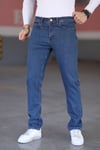 Turkuaz Erkek Regular Fit Rahat Kesim Jean Pantolon