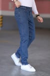 Turkuaz Erkek Regular Fit Rahat Kesim Jean Pantolon