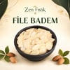 Zen Fıstık File Badem – İnce Dilimlenmiş Badem İçi 1000 Gr