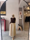 Düğmeli acı kahve hırka - 019