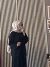 PİKE SİYAH ETEKLİ TAKIM