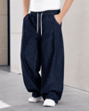 Erkek Bel Lastikli Balon Baggy Pantolon 