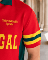 Erkek Polo Yaka Portugal İşlemeli 7 Numara Trİko Tshirt