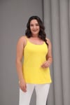 2453 İnce Askılı Basic Atlet Sarı