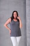 3823 Bambu Kumaş Atlet Gri