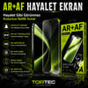 AR+AF iPhone 17 PRO MAX Hayalet Sonsuz Ekran HD Temperli Cam – Anti Reflection & Anti Fingerprint Gizlilik Koruması