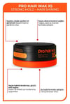 Morfose Pro Hair Wax X5 Turuncu 150Ml