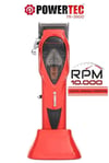 Powertec TR-3900 Yüksek Devir 10.000 RPM Profesyonel Şarjlı Saç Sakal Tıraş Makinesi