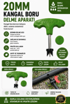 20mm Kangal Boru Delme Aparatı