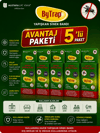5 Kutu Bytap Yapışkan Sinek Bandı