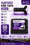 50 Adet 20mm Kör Tapa