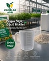 500ML/400GR Pratik Gübre Ölçü Kabı (Bitki Besin- Gübre Ölçeği) 