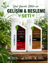 Yeşil Yapraklı Bitkiler Besleme & Gelişim Seti  (Leolife-M 7.7.7 + Leolife-M Micro)