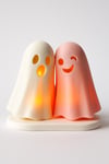 2 Adet Dekoratif Aydınlatma Mumluk Hayalet İkili Mumluk Plastiktir. Tea Light Mum Dahildir.