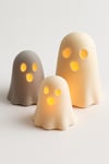 3 Adet Dekoratif Aydınlatma Mumluk Hayalet Üçlü Set Mumluk Plastiktir. Tea Light Mum Dahildir.