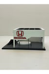 3D Baskı 1/64 Ölçekli Honda Showroom Tasarımlı Diorama Araç Sergileme Garajı