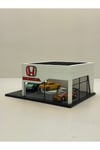 3D Baskı 1/64 Ölçekli Honda Showroom Tasarımlı Diorama Araç Sergileme Garajı