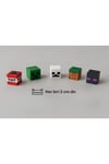 5 Adet Minecraft mini figür seti