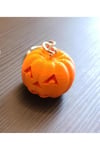 Balkabağı Halloween anahtarlık