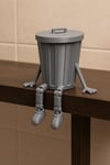 Banyo Dekor -dekoratif Figürler 4 lü Set (KLOZET, TUVALET KAĞIDI, ÇÖP, KAKA EMOJİLERİ)
